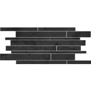 Мозаика L811 Pietra Lavica Mur.Su Rete Gryphea 24.5X49 La Fabbrica