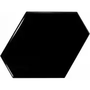 Настенная плитка 23833 Scale Benzene Black 10.8x12.4 Equipe