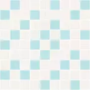 Вставка A-TV2L041/G Tiffany мозаика голубой 30x30 Cersanit