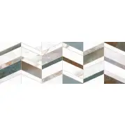Плитка Alma Ceramica Oxide рельефная 24.6x74 TWU12OXD17R
