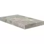 Ступень 62450 Flint Angolo Dx Gradino C. Retta Silver 33x60 Cerdomus