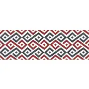 Декор 10301002134 Molle red decor 01 30х90 Gracia Ceramica