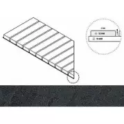 Решетка Italon Materia X2 Magnesio Griglia Stream 10 Sx 25x60 левая 620090000507