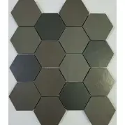 Мозаика Casalgrande Padana Resina Октагон Black Havana Tobacco 72x82