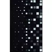 Декор Cerrol Kwant Czarny 25x40