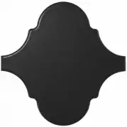 Настенная плитка 21934 Scale Alhambra Black Matt 12х12 Equipe