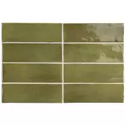 Плитка Equipe Coco Verd Glossy 5x15 настенная 27989