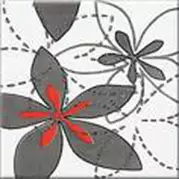 Декор Opoczno Aplauz Flower Czary Centro 1 10x10