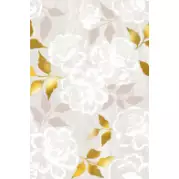Декор Cersanit Krema Светло-бежевый цветы 30x45