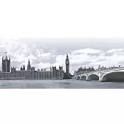 Декор Polcolorit Fortuna Digital London 25x60