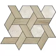 Мозаика La Fabbrica IL Cerreto Dec Chardonnay Beige 26x30 MOSCP02