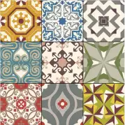 Керамогранит Apavisa Porcelanico 4ever North Patchwork Natural 10 mm 60x60 AP-4-NO-PA