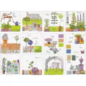 Панно Bardelli Mary Ann 10x10 (1 сет=12 шт) mary ann 3 be