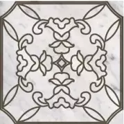 Вставка Vallelunga Cut on Size Tozzetti Classico Bianco Carrara Bronzo 7x7 6000610