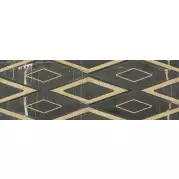 Декор 147-003-5 Galleria Single Black Gold 30x90 Gemma