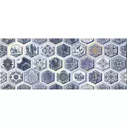 Плитка Navarra Indigo Arabesco 50.5x20.1 Azori