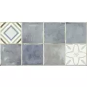 Плитка STN Ceramica Laval Decor Azul 25x50 настенная