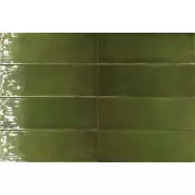 Керамогранит Equipe Fango Green Gloss 5x15 30675