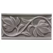 Бордюр Nature ADNT5030 Relieve Manual HojasMarengo 7.5x15 Adex