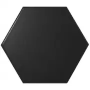 Керамогранит напольный 23114 Scale Hexagon Porcelain Black Matt 11.6x10.1 Equipe