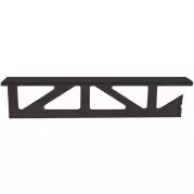 Профиль Butech Pro-Mate 3 Aluminium Negro Lacquered 1.25x3x2500 B71123012