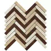 Мозаика напольная 600110000862 Force Blend Herringbone Mosaic 29.8x29.3 Atlas Concorde Russia