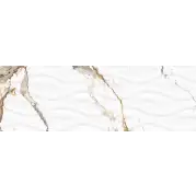 Декор Novacera Calacatta Brillante Decor Flujo Rectificado 30x90 настенный LE 93933-F46