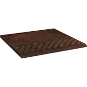 Ступень Paradyz Semir Brown Stopnica Prosta B1a 30x30