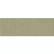 Плитка Ragno Vida Struttura Foglia 3D Verde Rett 30x90 настенная RA6N