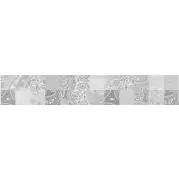 Бордюр Polcolorit Gusto Grigio Orient Mix 12.1x74.4