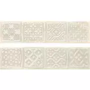 Настенный Декор Opal Comp.Rodia Ivory (Комплект 2 Плитки) 15x30 Cifre Ceramica