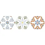 Керамогранит Oset Deco Versalles HEX Colours 20x24