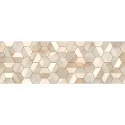 Плитка Ecoceramic Rodas Decor Hex Warm 33.3x100 настенная