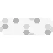 Декор Polcolorit Cristal Bianco Modular 24.4x74.4