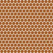 Мозаика настенная 735842 Extra Light Mosaico Circle Ocher 30x30 Rex Ceramiche