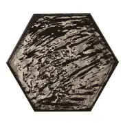 Керамогранит Prissmacer Rain Nero Hex 19.8x22.8