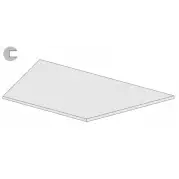 Ступень La Fabbrica Ca Foscari Gradino Bordo 40 Moro Dx 20 mm 40x120 94345