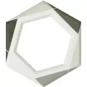 Декор Fanal Dec. Lino Frame Gris 24.7x21.5