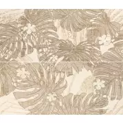 Панно 532073 Natural Decoro Monstera Modulo B+D White 64x75 Roberto Cavalli