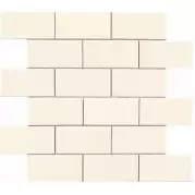 Настенная Мозаика Modernista ADMO1031 Liso PB C/C Marfil 5 x10 Enmallado 30.5 x30.9 Adex