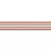 Бордюр Moldura Athelier 5x28 Mayolica Ceramica