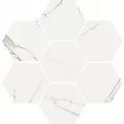 Мозаика 60004021 Statuario EsagonaT 30x28 Vallelunga