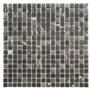 Мозаика настенная CV10138 Nero-Brown Мозаика 1.5x1.5 30.5x30.5 Colori Viva