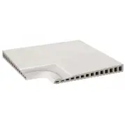 Угловой элемент бортика бассейна Exagres Opera Angulo Desbordante Ivory 33x33
