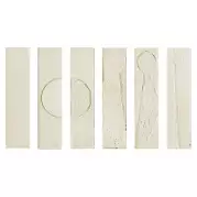 Керамогранит Settecento Koine Alphabet Gesso 4.5x18.6 118620