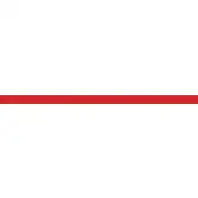 Бордюр 10200000015 Molle Glass red 01 90х2 Gracia Ceramica