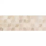 Плитка Zirconio Senses Round Beige 30x90 настенная