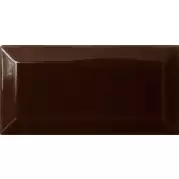 Плитка Cevica Metro Metro Chocolate 7.5x15 настенная 11462