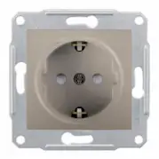 Электрическая розетка Schneider Electric Sedna SDN3000168 Титан