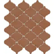 Керамогранит Kerama Marazzi Арабески Марокко Коричневый Глянцевый 26x30 KM2630M0020N